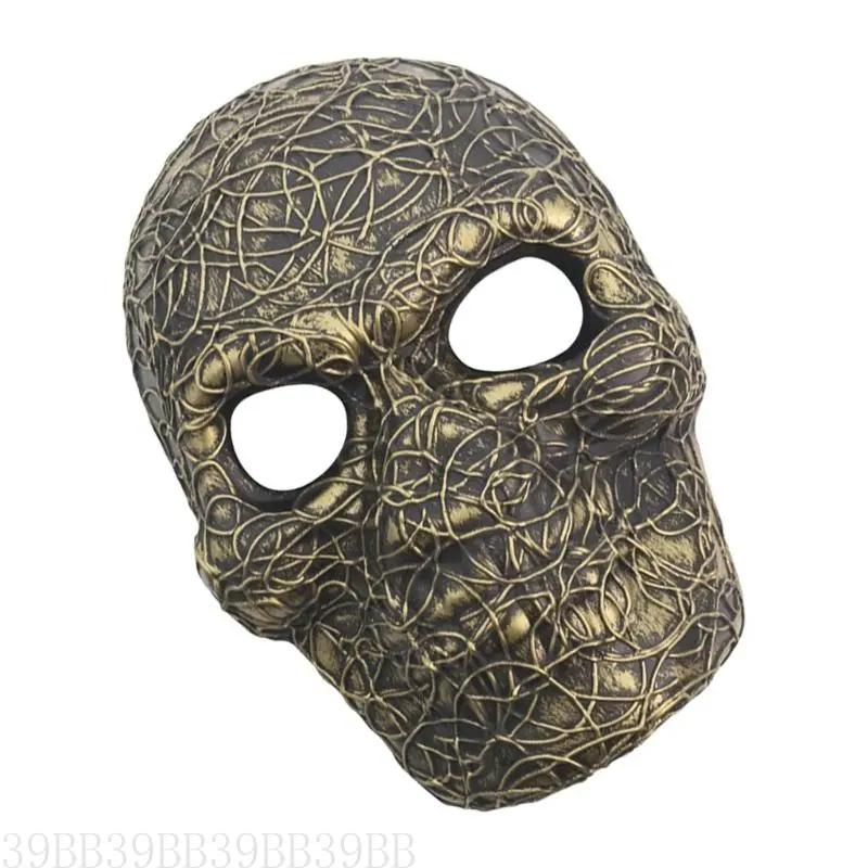 39BB Masquerade Mask Skull Full Face Mask Mardi Gras Mask Cosplay Mask Skeleton Mask