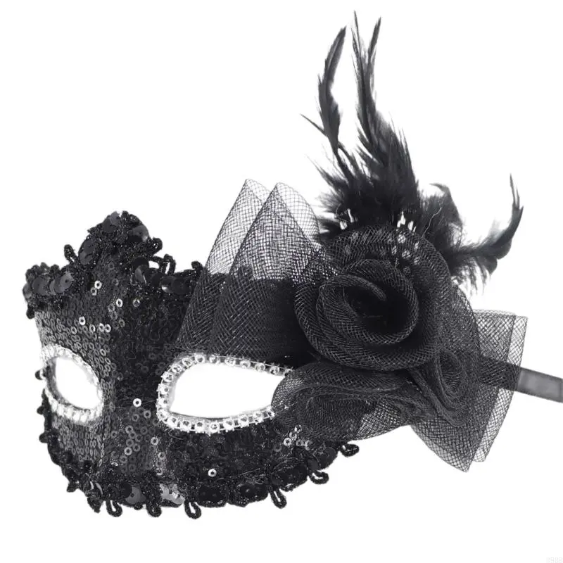 Venetians Mask Eye mask Flower Half Face Mask Eye Mask for Masquerade Proms,Halloween Party,Cosplay,Photo Gift