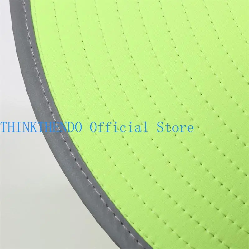 652F Breathable Fisherman Hat Fluorescent Color Sunproof Hat For Beach And Camping Adventure Outdoor Activity Fishing Hat