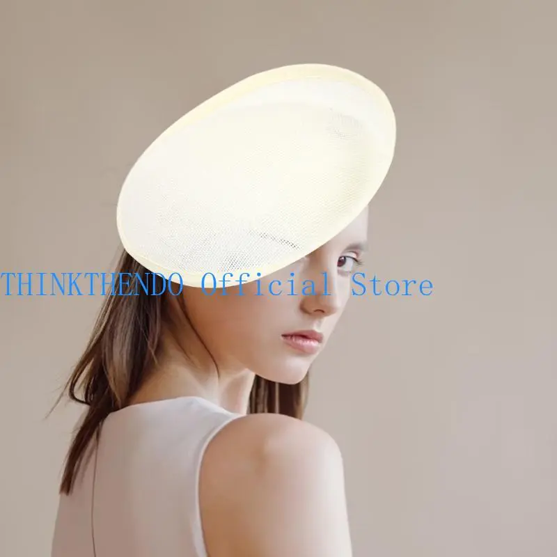 652F DIY  Fascinator Base 1920s Versatile Tophat Versatile for Bride Wedding Party for Women Cocktail  Party Headwear