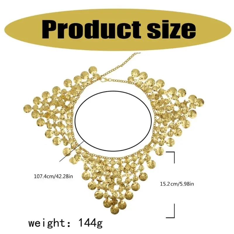 652F Elegant Women Body Chain Party Club Wear Waistband Adjustable Length Body Chain for Party Club and Halloween Outfits