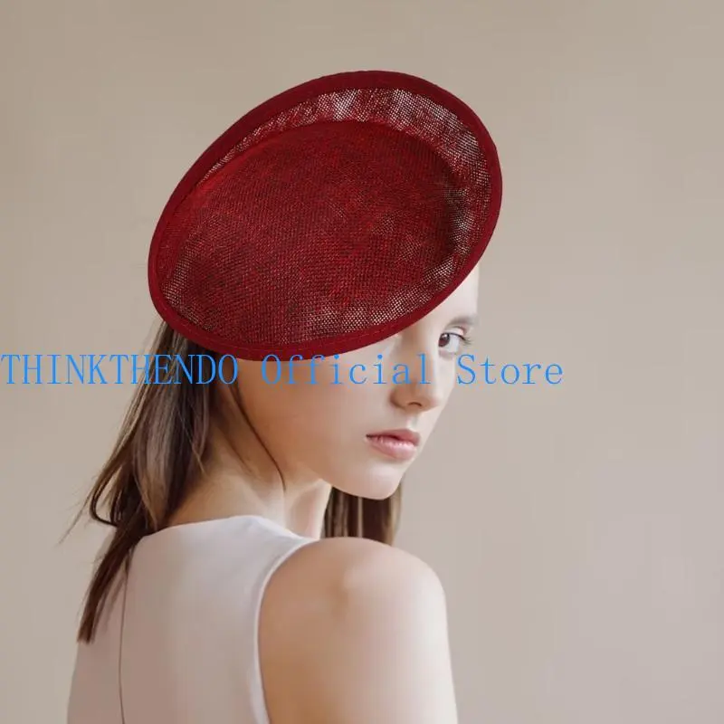 652F DIY  Fascinator Base 1920s Versatile Tophat Versatile for Bride Wedding Party for Women Cocktail  Party Headwear
