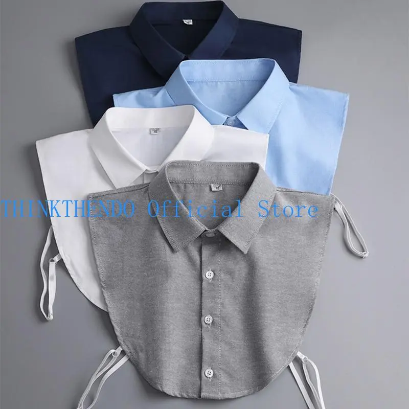39BB Simple Triangle Decorative Collar Woman Sweater Dress Clothes Sewing Collar DIY Triangle False Collar