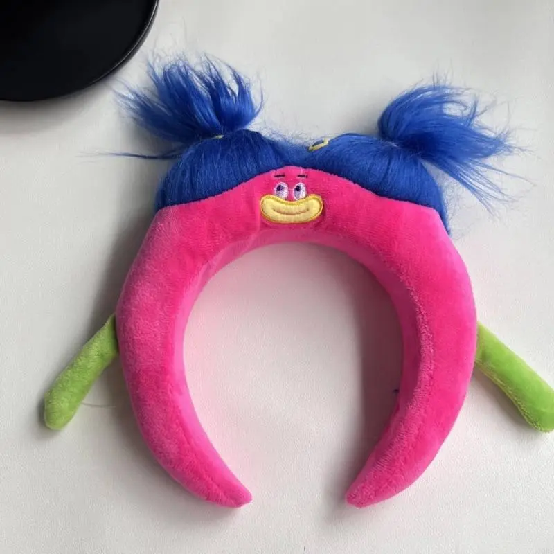 652F Funny Wide Hair Bands Photo Booth Props Cartoon Headband Party Headpiece Plaits Padded Headband for Music Festivals