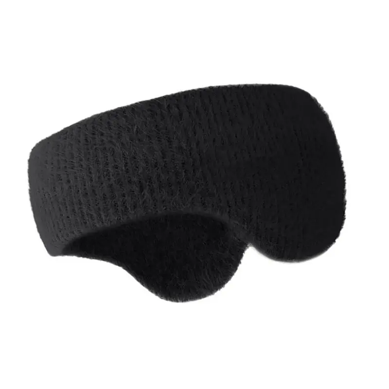 652F Soft and Warm Headband Plush Ear Warmers for Winter Outdoor Activities Keep You Warm in Cold Weather for Halloween
