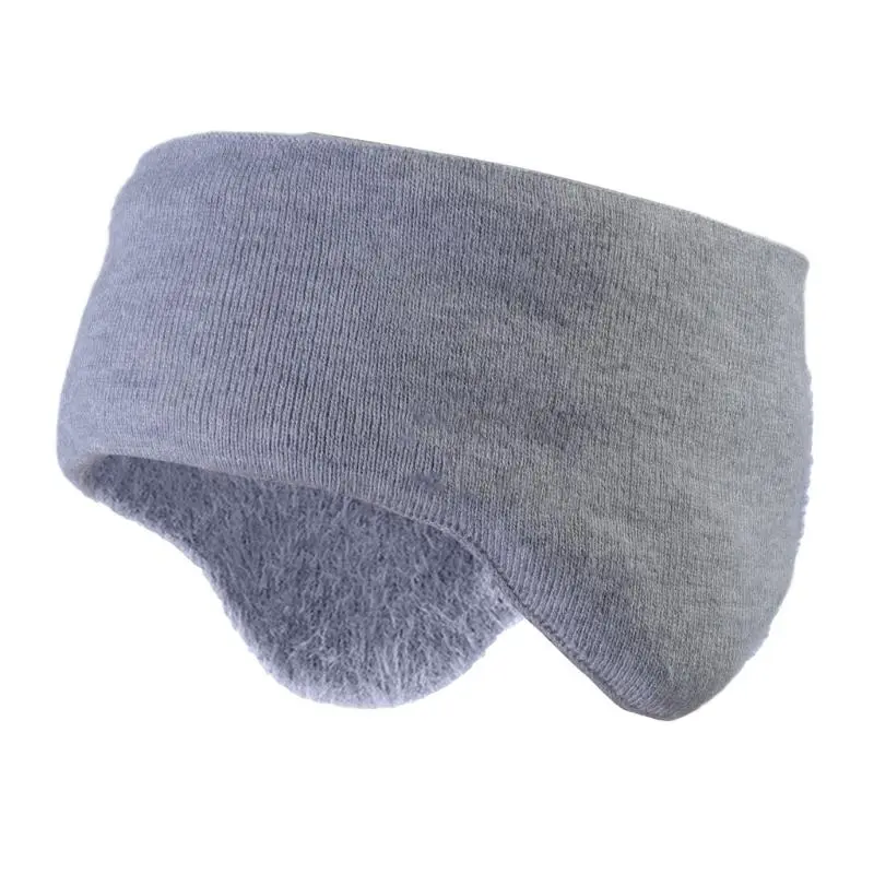 652F Soft and Warm Headband Plush Ear Warmers for Winter Outdoor Activities Keep You Warm in Cold Weather for Halloween