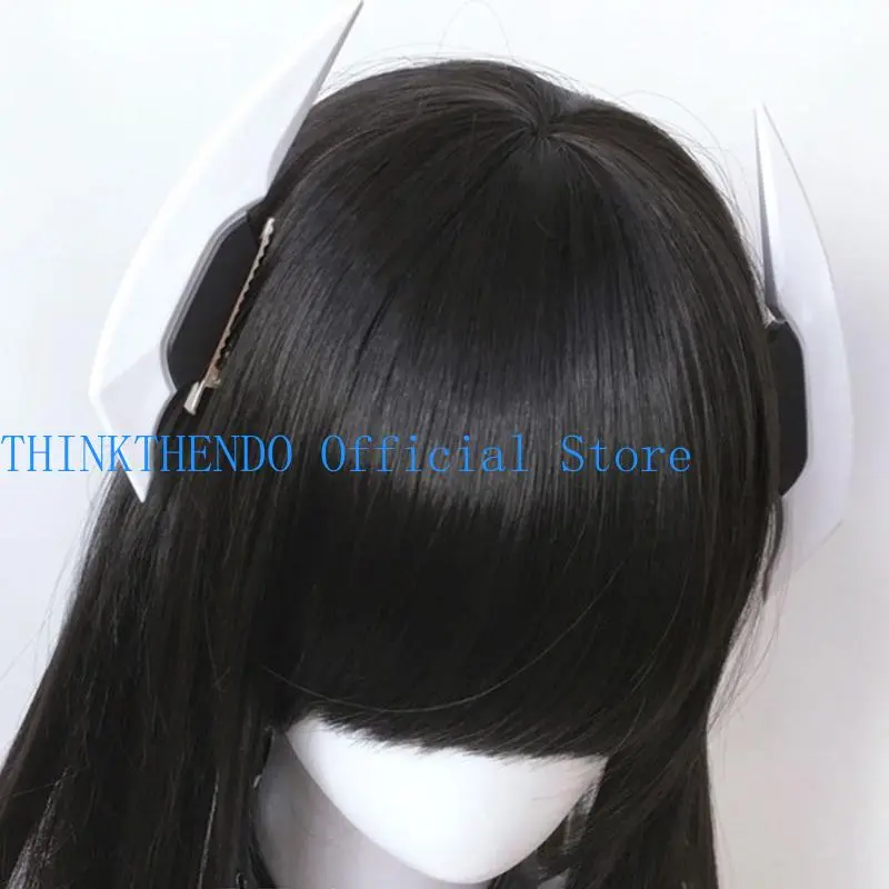 652F 2PCS Acrylic Wing Hair Clip Side Hairpin for Women Girl Hair Styling Accessories Clip Halloween Party Props Headwear