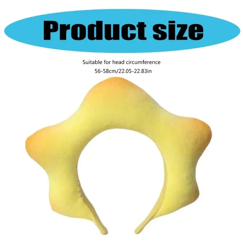 652F Cartoon Styles Headbands Soft Unique Hair Hoop Multiple Styles Headdress for Girls and Women