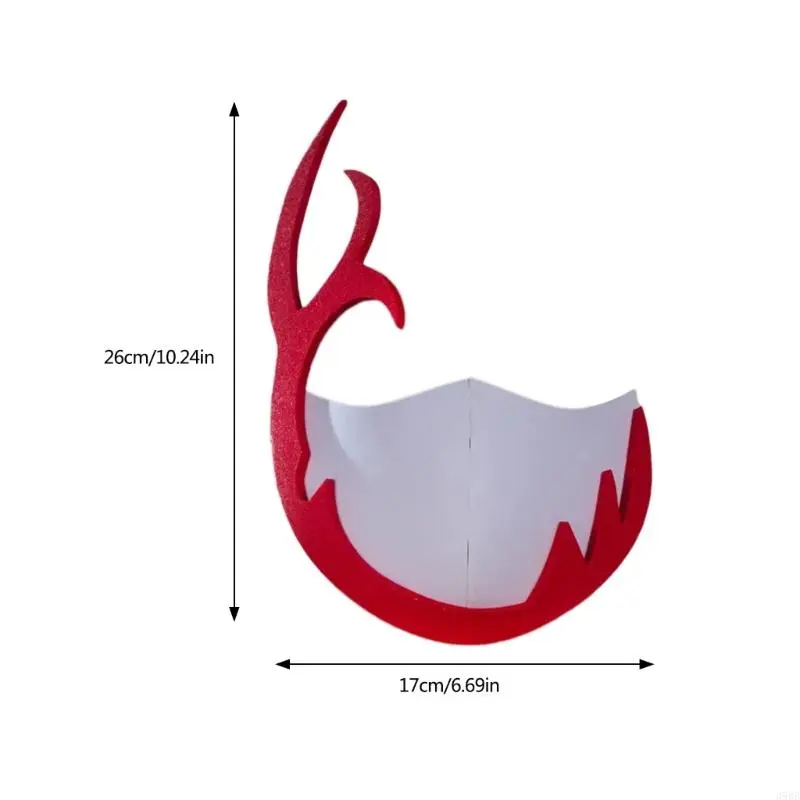 652F Anime Cosplay Mask Masquerade Mask Halloween Mask Half Face Mask Carnivals Mask Party Mask Festival Supplies for Man