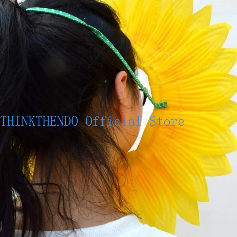 39BB Kids Lovely Hat Adult Flower Headgear Family Gathering Photo Headgear