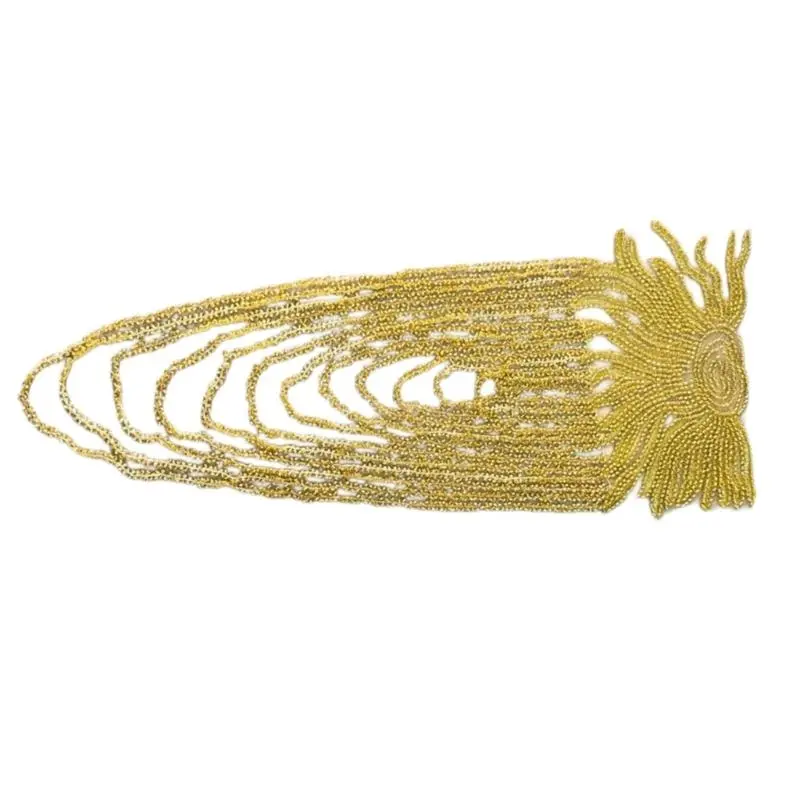 652F Stylish Women's Shoulder Ornament Versatiles Fashion Shoulder Epaulette for Evening Parties and Weddings
