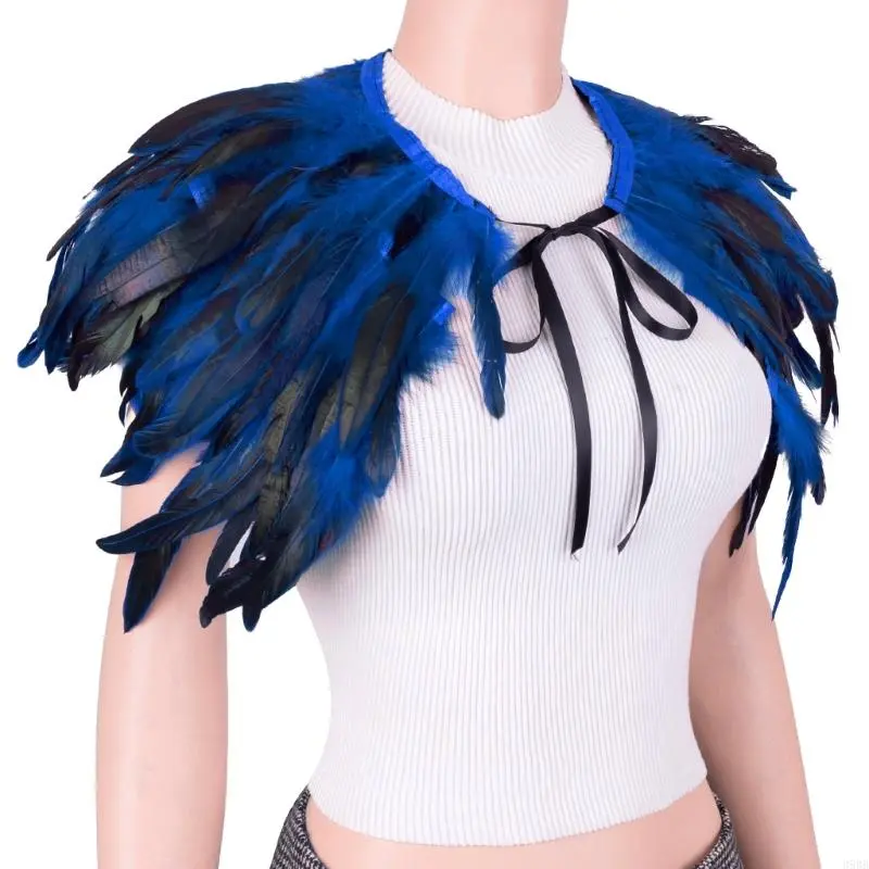 652F Elegant Shawl for Women Photography Perfect for 1920s Shrug Halloween Cosplay and Evening Dresses