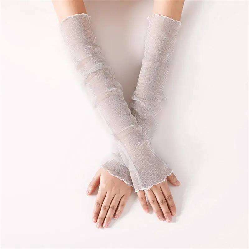 39BB 2lots Durability Sleeves Sportswears Running Arm Cover Sports Oversleeve