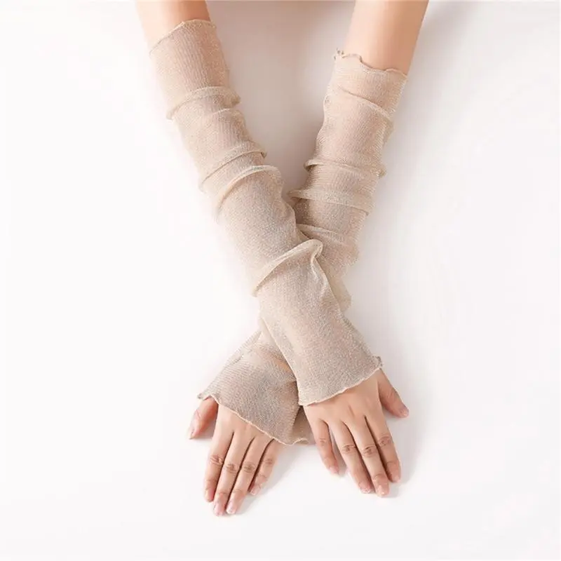 39BB 2lots Durability Sleeves Sportswears Running Arm Cover Sports Oversleeve