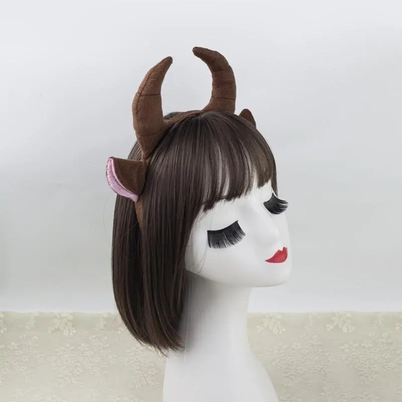 39BB Fun Cow Horns Headband Hair Band Adds Personality To Any Party Or Celebration