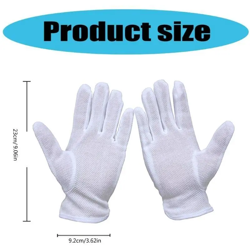 39BB 2pcs Luxurious Display Gloves Soft Comfortable Mittens Scratch Resistant Gloves