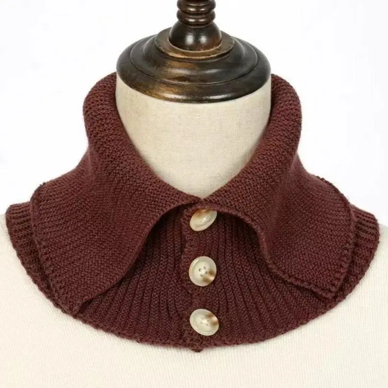 39BB Decorative Scarfs Neck Warmer Scarf Neck Warmer Scarf Turtleneck Collar Scarf