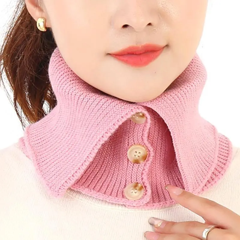39BB Decorative Scarfs Neck Warmer Scarf Neck Warmer Scarf Turtleneck Collar Scarf