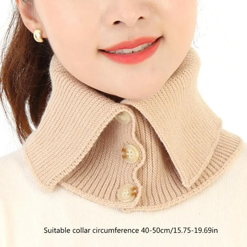 39BB Decorative Scarfs Neck Warmer Scarf Neck Warmer Scarf Turtleneck Collar Scarf