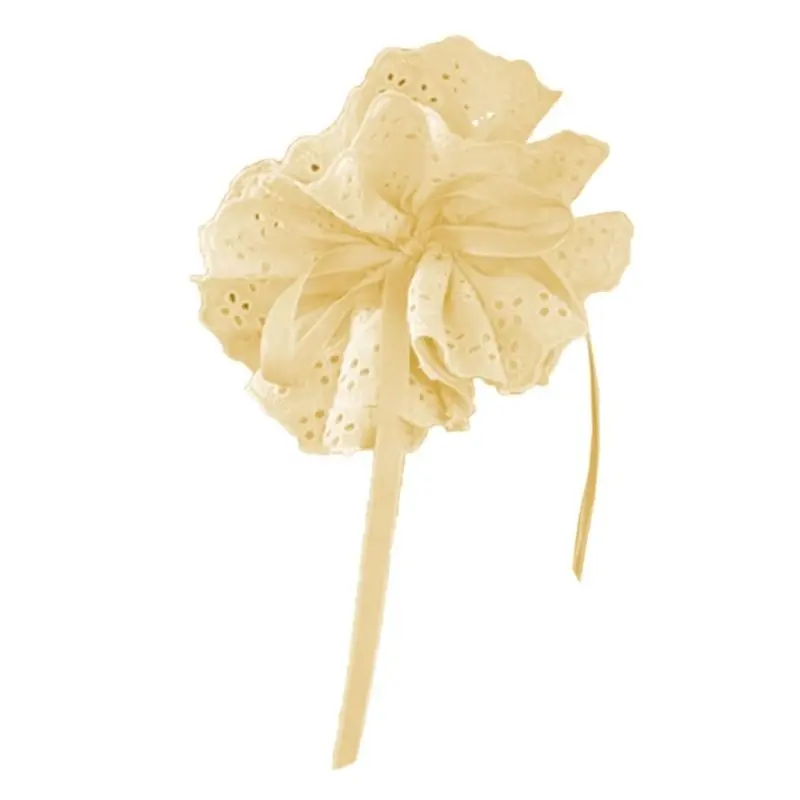 39BB Aesthetic Hair Scrunchies Women Elastic Lace Hair Ties Wedding Party Headwear