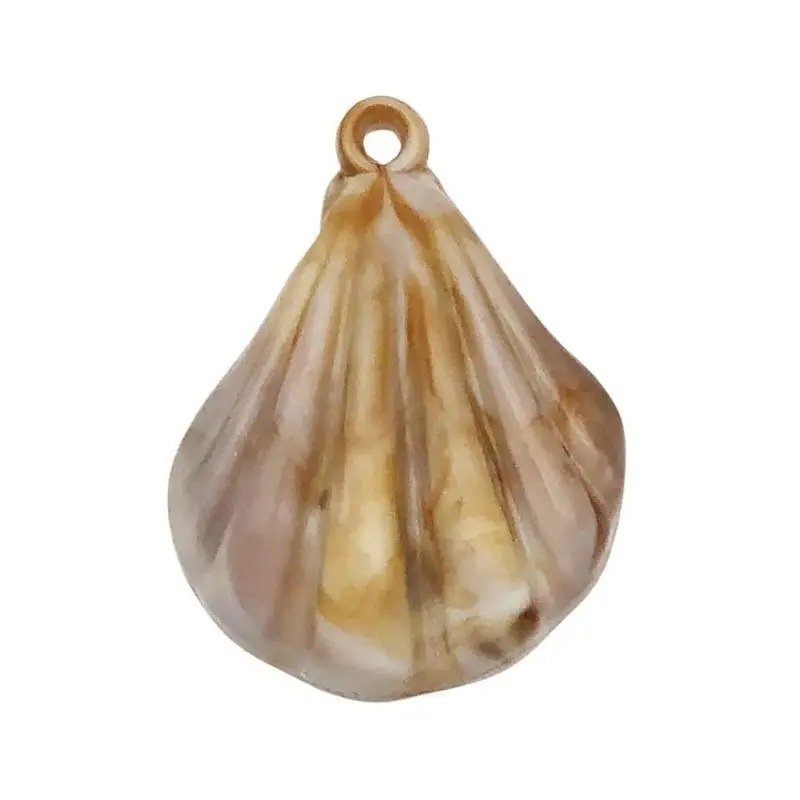 39BB 22 Pieces Summer Ocean Vibing Shell Charm For DIY Necklace Bracelet And Earring Projects
