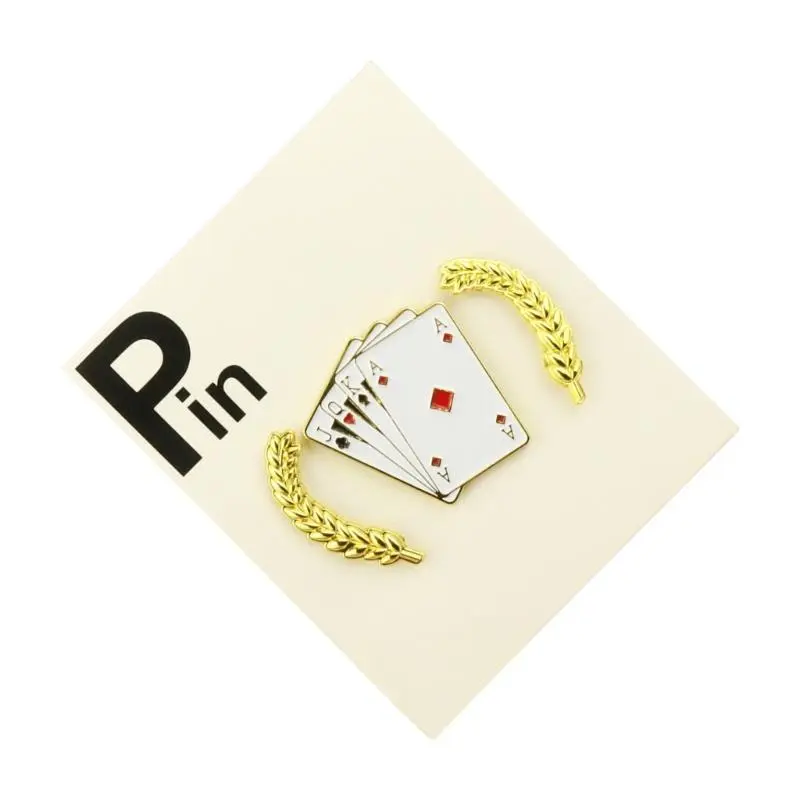 39BB Vintage Badges Cartoon Hat Pins Metal Baseball Brooches Clothes Decors