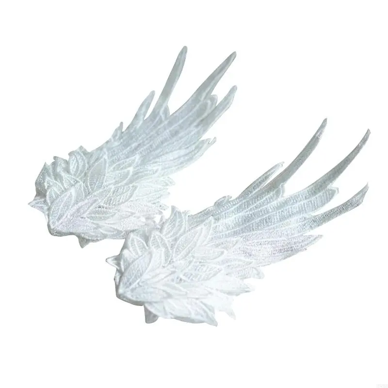 Angel Wing Hair Clips Barrette Angel Wing Hairpin Gothic Black White Hair Accessories for Girls Women Party