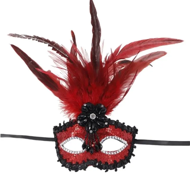 39BB Masquerade Mask Venetians Mask Halloween Mask Mardi Gras Mask Halloween Party