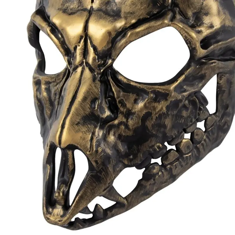 652F Reindeer Mask Full Face Mask Masquerade Mask Antler Mask Deer Head Mask Halloween Party Mask Carnivals Mask