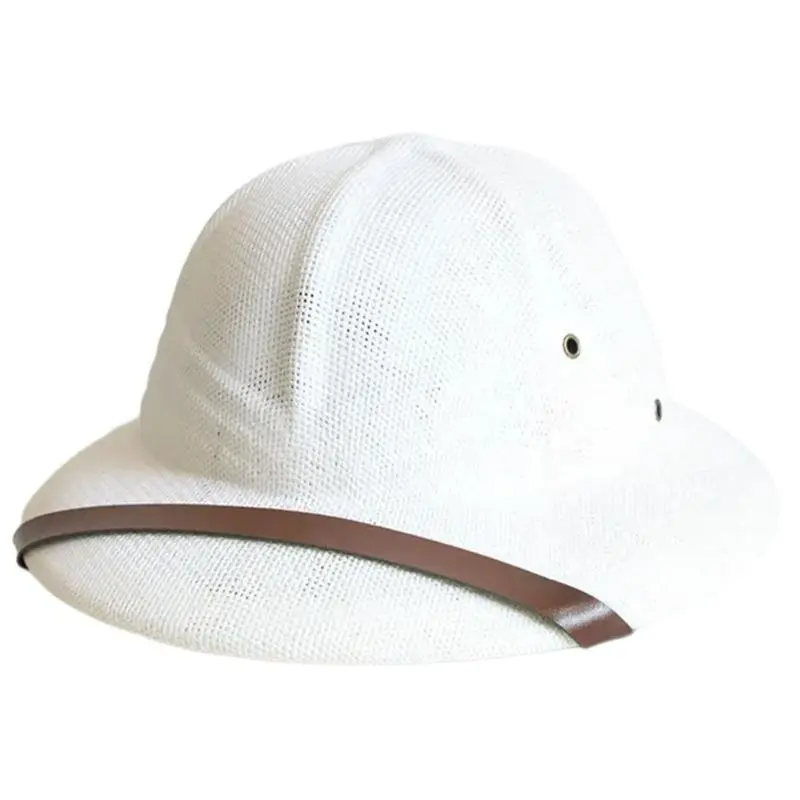 652F Breathable PU Belt Bucket Hat for Women Daily Wear Beach Vacation Hat Travel Fisherman Hat for Leisure Outfits Daily Use