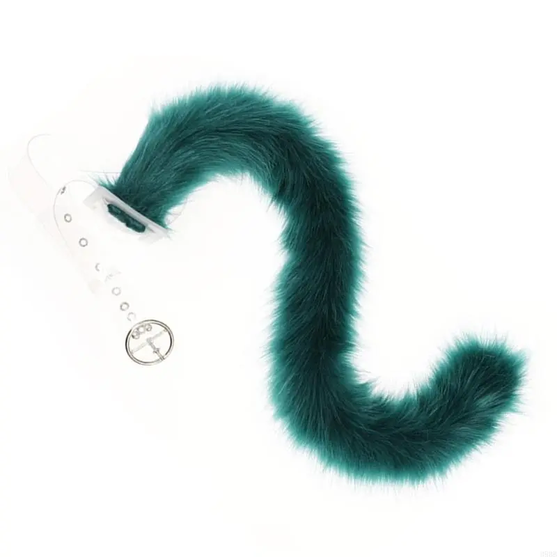 Wolf Foxes Ears Headband Cats Tail Soft Plush Adjustable for Christmas Halloween Cosplay Party Costume Accessories