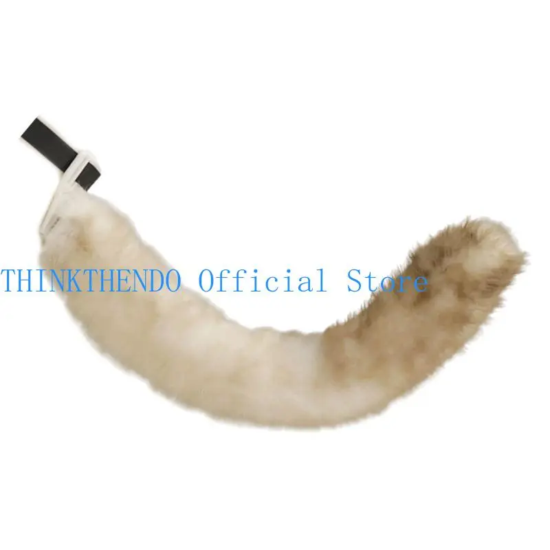 39BB Cats Ears Headbands Fauxs Furs Foxes Tail Halloween Cosplay Party Costumes
