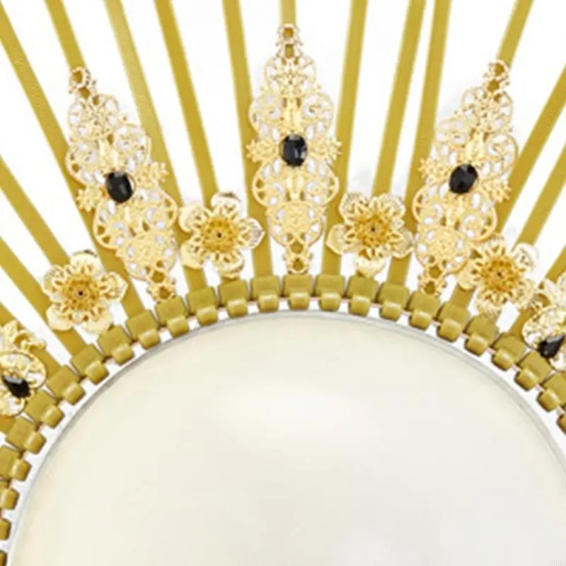 652F Spiked Headpiece HaloCrown Headband Headpiece HaloCrown Headpiece Headband Headband