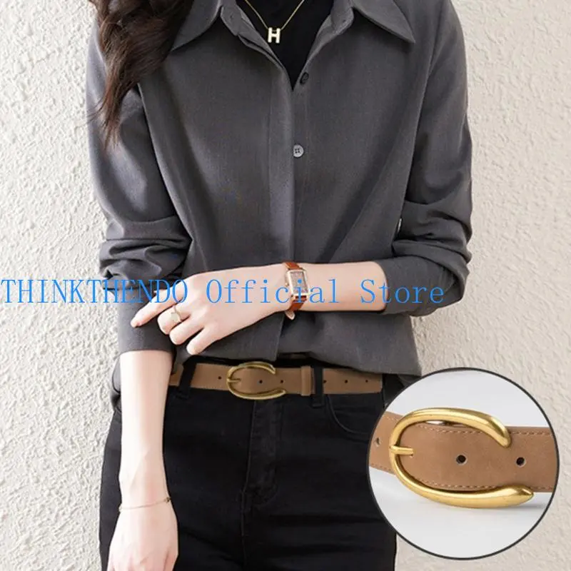 39BB Retro Waist Belt for Daily Costume Punk Waist Belt Casual Body Jewelry Versatile
