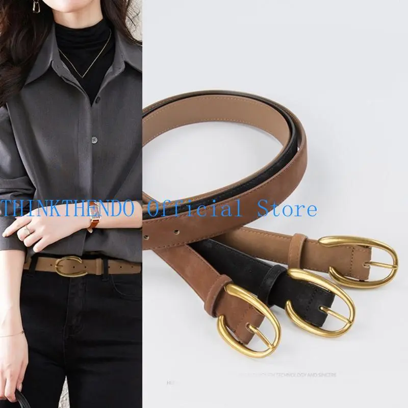 39BB Retro Waist Belt for Daily Costume Punk Waist Belt Casual Body Jewelry Versatile
