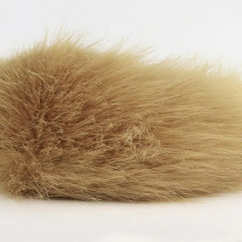 652F Dog Ears and Tail Set,Furry Dog Ears Headband with Tail,Anime Dog Ears,Halloween Cosplay Party Dog Costumes Props