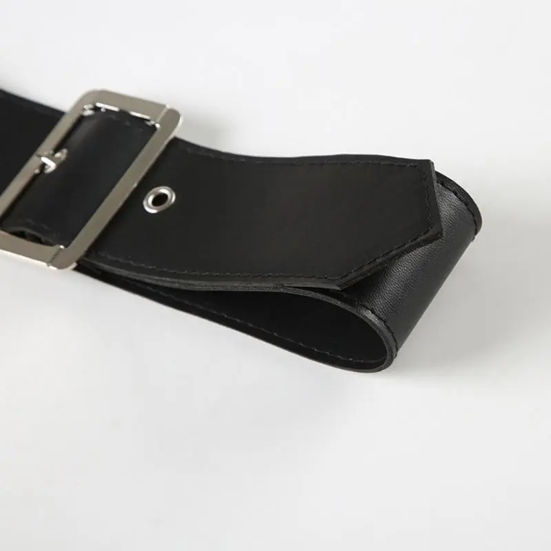 652F Girls Unique Waist Belt for Daily Costume Jewelry Waist Body Jewelry for Party Jeans Belt Cowboy Chain