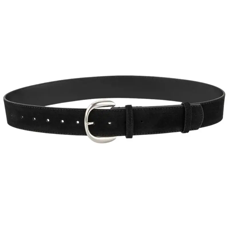 652F Stylish Ladies Leather Belt Comfortable Stretch Waistband Versatiles Waist Belt for Women Featuring