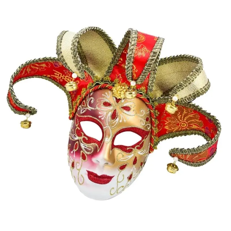 39BB Masquerade Mask Mask Venetians Comedy Mask Mardi Gras Party Mask Halloween Cosplay Mask Wall Decorations Gifts
