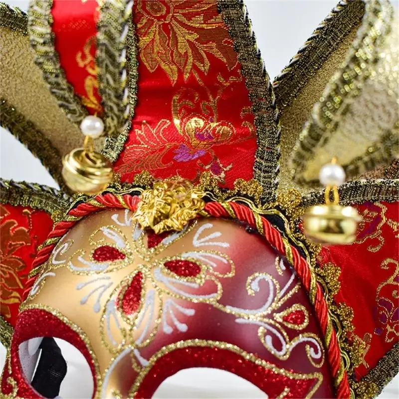 39BB Masquerade Mask Mask Venetians Comedy Mask Mardi Gras Party Mask Halloween Cosplay Mask Wall Decorations Gifts