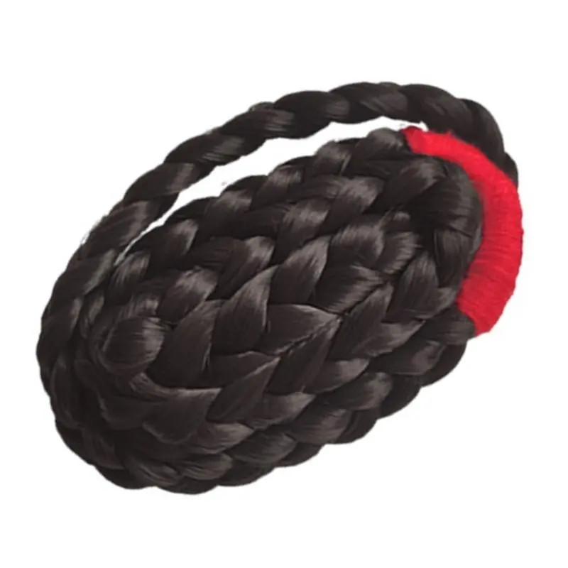 652F Durability Korean Braided Hairpiece Elegant Twisted Hair Bun Professionals for Everyday Use