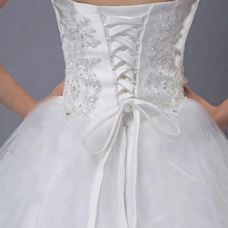39BB Bridal Gowns Corset Back Kits with 4Meter Satined Tie Shield Cloth for Wedding Dress Zipper Replacement Dress Laceup Set