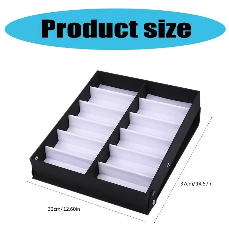 39BB Glasses Storage Box Home and Office Eyewears Organizers Eyewears Collection Display for Display and Storage