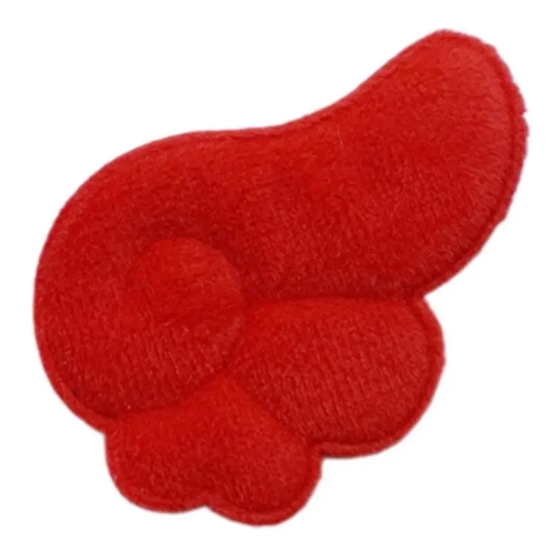 652F Crafts Furry Appliques Hairpin Handmade Plush Wing Appliques Hair Barrettes Trendy Decors for Hair Clip