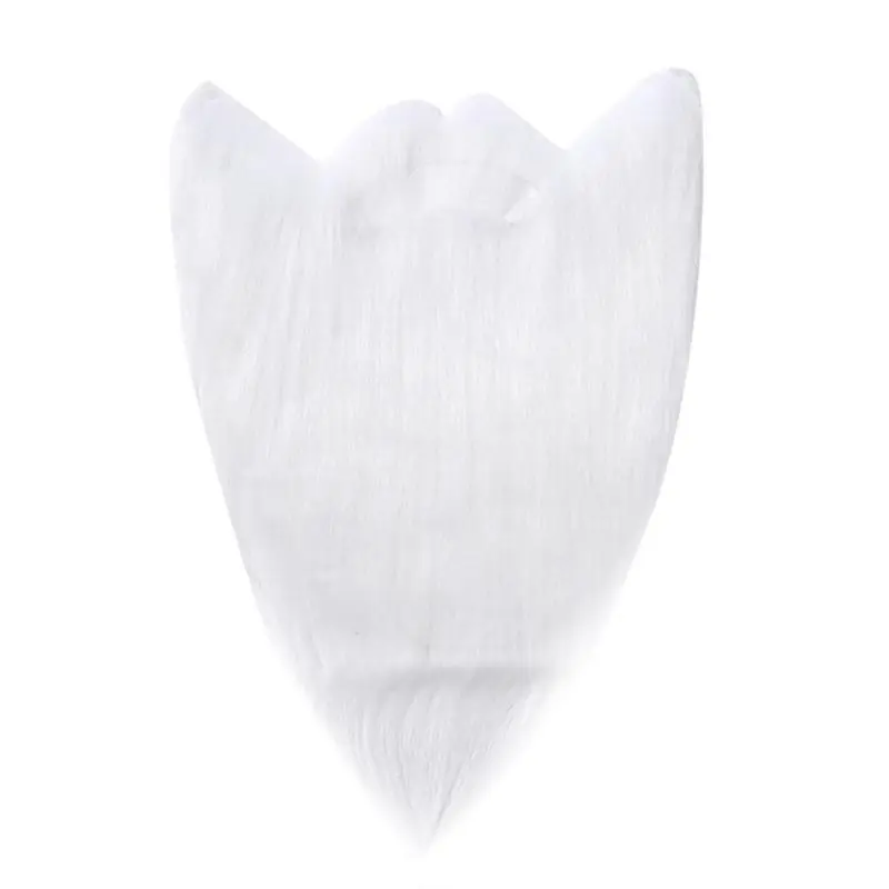 652F Halloween Fake Beard Funny Fake Mustaches Costume Hair Disguise Accessories with Adjustable Elastic Rope