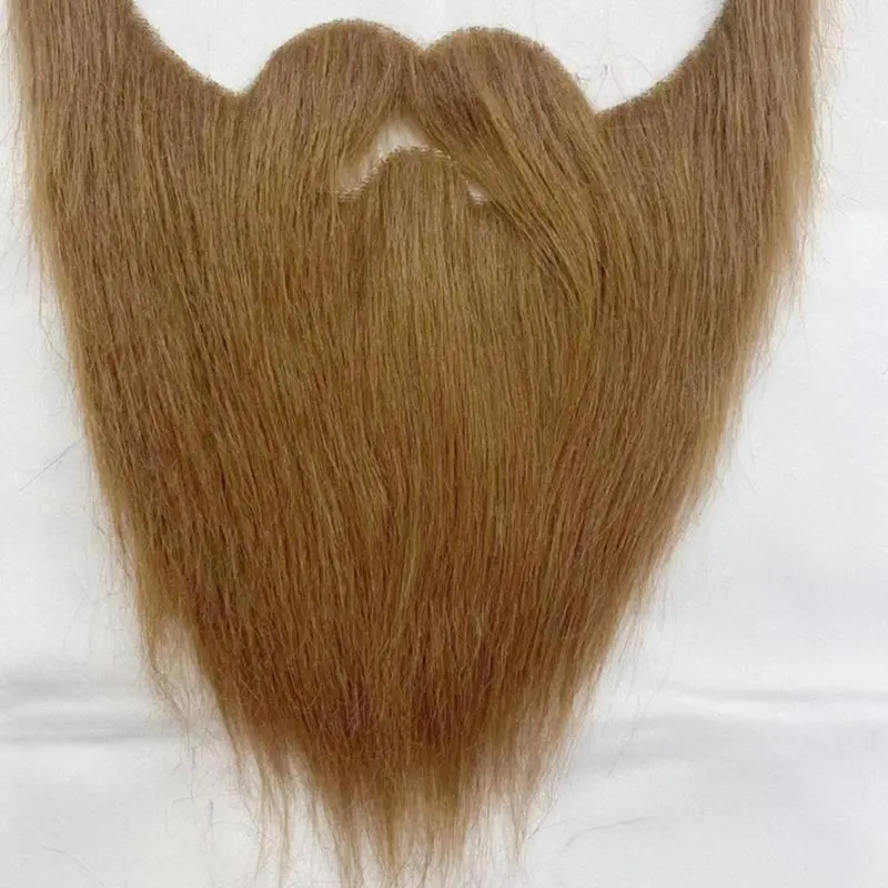652F Halloween Fake Beard Funny Fake Mustaches Costume Hair Disguise Accessories with Adjustable Elastic Rope