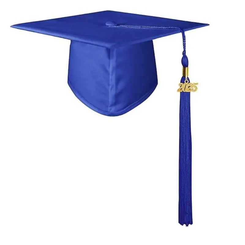 652F Classical Children's Graduation Hat With Tassels For Comfortable Wear Formal Event Graduation Caps For Memorable Photo