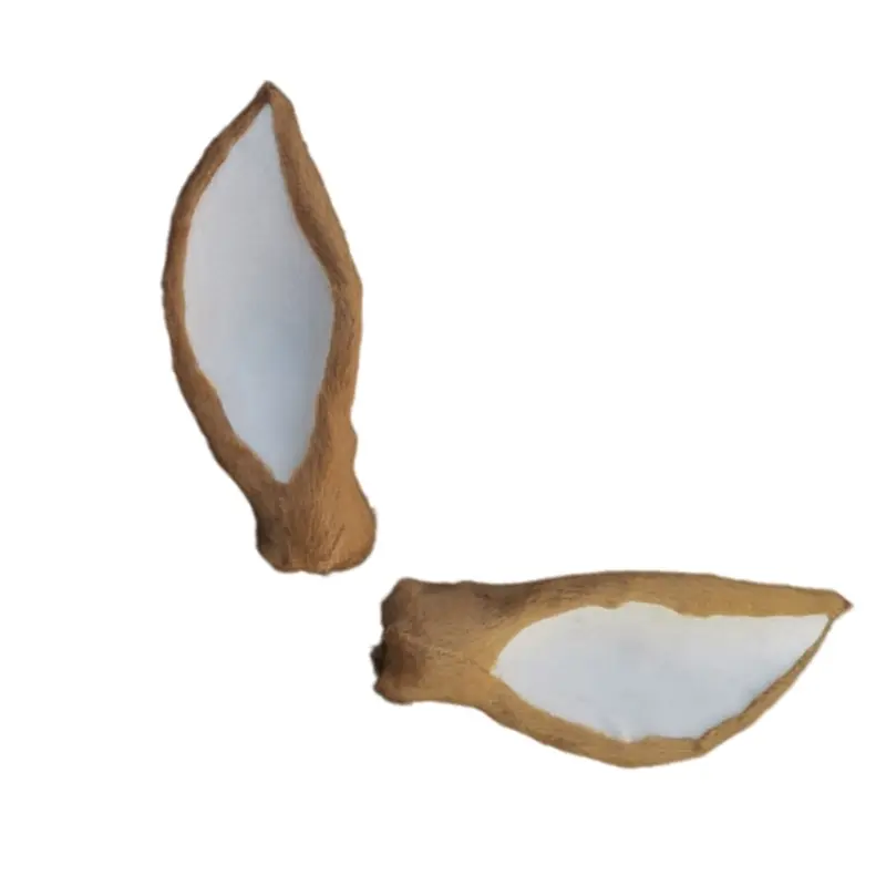 652F Handmade Hairhoop Making Supply Plush Deer Ear for Crafting Headband Decors Costume Hairband Making Kits Craft Ornament