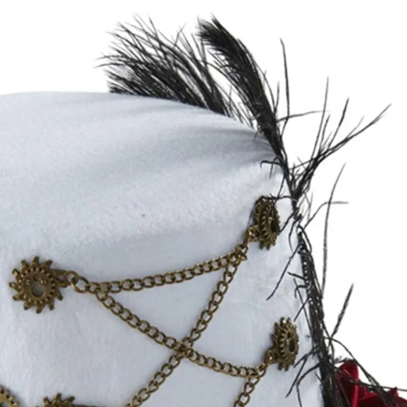 652F Steampunk Top Hat With Goggles Steampunk Hat Steampunk Time Hat Steampunk Accessories Steampunk Bowler Hat