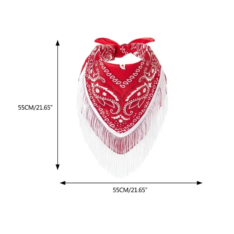 652F Multifunctional Women's Headbands Scarf Bachelorette Bandanas Use as Scarves and Wristbands